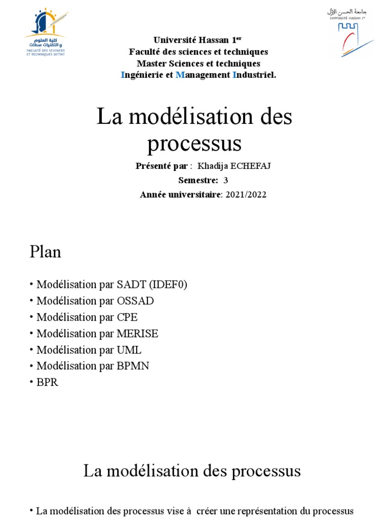 Modélisation des Processus Métier | PDF | Cas d'utilisation | Budget