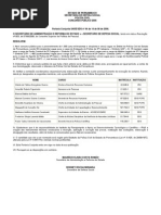 Edital Policia Civil Pe 2006