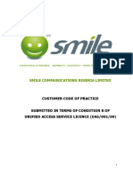 Smile Communications Nigeria Limited: Customer Code of Practice