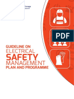 Guideline on Electrical Safety Management Plan and Programme