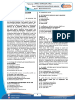 Práctica de Repaso de Comprensión Lectora y Plan de Redacción