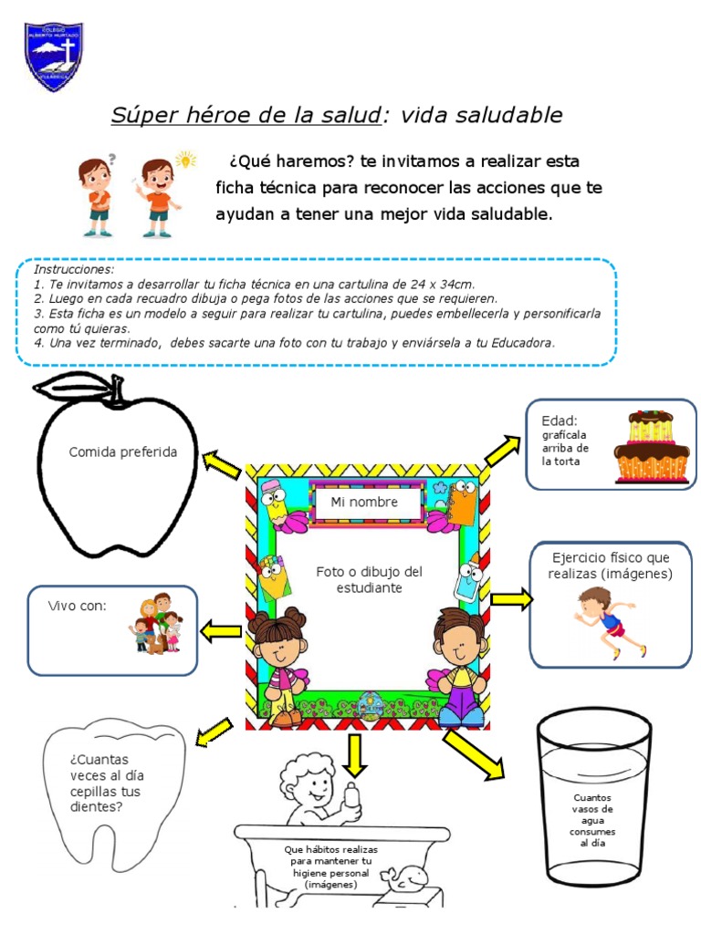 Hojas De Trabajo Para Una Vida Saludable