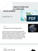 A Strategy and Actions For Sustainable Living and Development