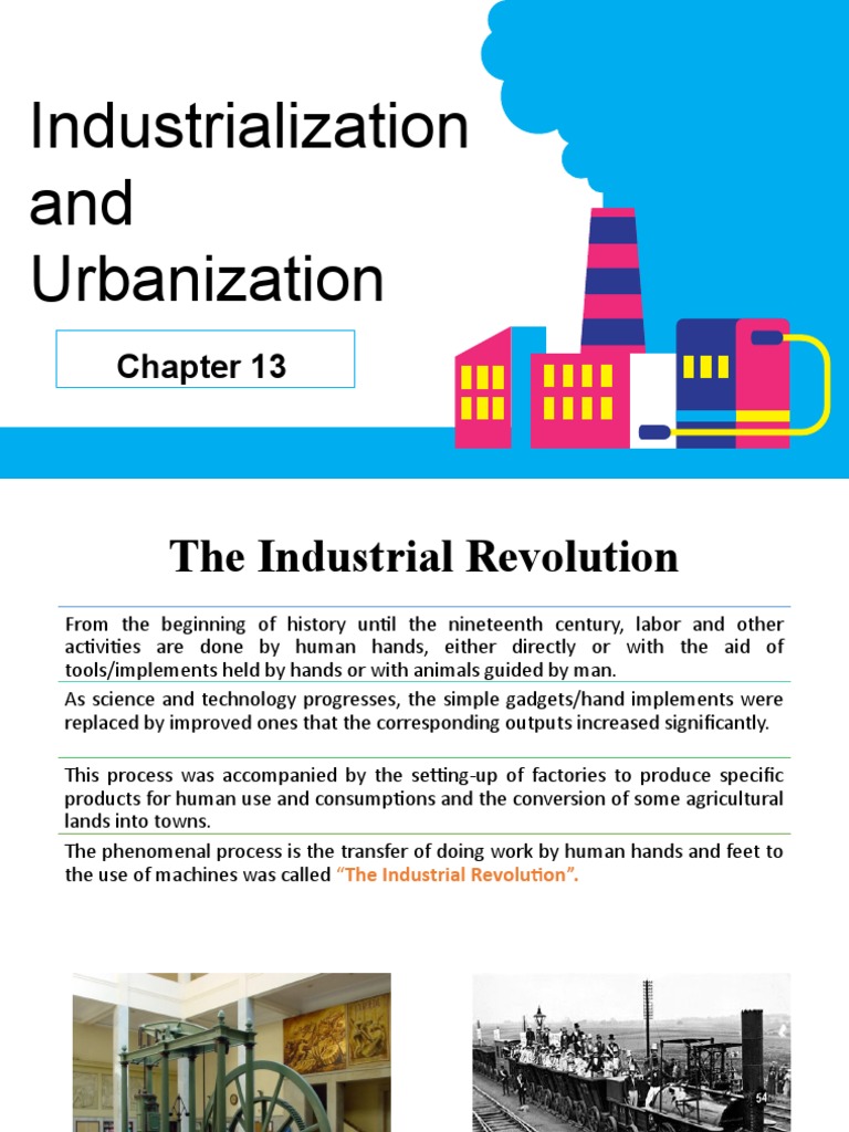 Industrialization What It Is, Examples, And Impacts On, 54 OFF