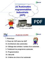 Les Automates Programmables Industriels (API) : Dr. Alioune Badara MBOUP