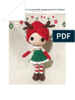 Christmas Merry Crochet Doll Amigurumi Free Pattern