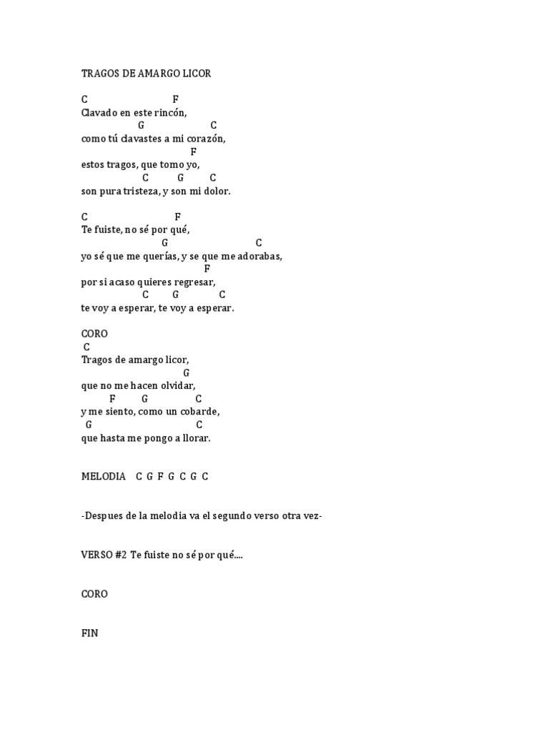 Introducir 167+ images tragos de amargo licor acordeon Abzlocal.mx