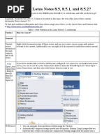 What'S New in Lotus Notes 8.5, 8.5.1, and 8.5.2?: Feature Howdoiuseit? General
