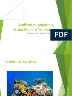 Ambientes Aquático, Atmosférico e Terrestre