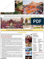 Destination Wedding Resort: A Space For Your Comfort and Leisure