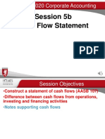 Session 5b Cash Flow Statement: HI5020 Corporate Accounting
