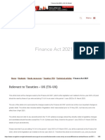 Finance Act 2021 - ACCA Global