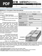 Week 5-8: MODULE 5: Divergent Plate Boundaries