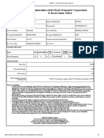 Maharashtra State Road Transport Corporation E-Reservation Ticket