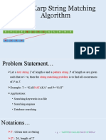 Rabin-Karp String Matching Algorithm