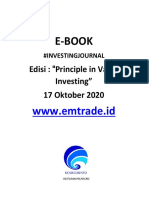 E-Book Investing Journal - 17 Oktober 2020