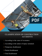 Classification and Types of Construction Accidents