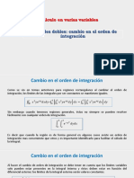 Sesion17 - Integrales Dobles - Cambio - Orden