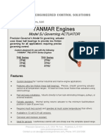 Speed Actuator Data Sheet