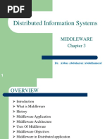 Distributed Information Systems: Middleware