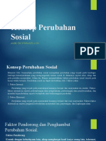 Konsep Perubahan Sosial