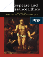 Patrick Gray & John D. Cox - Shakespeare and Renaissance Ethics