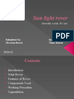 Sun Light Rover Presentation