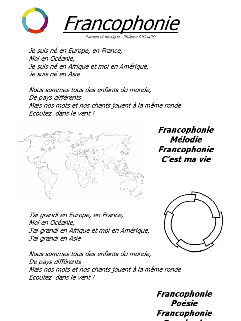Francophonie Paroles