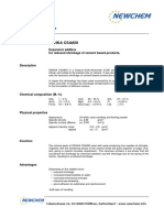 CSA#20 Reduces Shrinkage in Cement Products