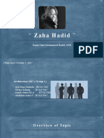 Group 3 - Zaha Hadid