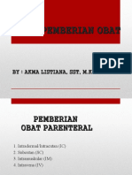 Cara Pemberian Obat