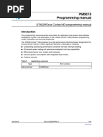 Stm32f0xxx Cortexm0 Programming Manual Stmicroelectronics