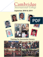 Prospectus 2010 & 2011: Training For Successful Careers
