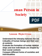 7 The Human Person in Society