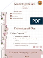 Kromatografi Gas - Kelompok 8 - XIII KA 2