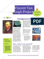 Vincent Van Gogh Project: Assignment Info