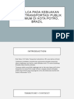 Studi LCA Pada Kebijakan Sistem Transportasi Publik Bus