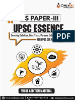 Gs Paper-Iii: UPSC Essence