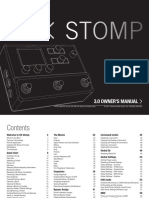 HX Stomp 3.0 Owner's Manual - Rev D - English