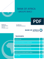 Présentation Bank of Africa