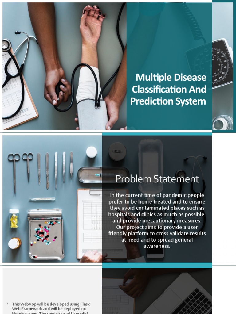 Multiple Disease Prediction System | PDF | Prediction | Machine Learning