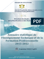 Annuaire Statistique 2011 2012