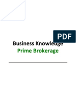 Business Knowledge Prime Brokerage