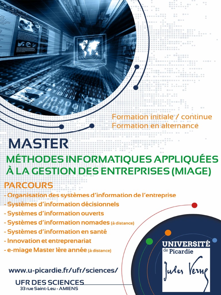 Master Miage 20-21 | PDF | Informatique décisionnelle | Application
