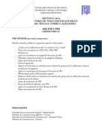 AM, FM y PM: Simulaciones y cálculos teóricos