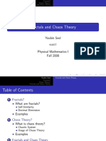 fractals and chaos theory - presentation