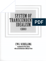 Schelling System of Transcendental Idealism PDF
