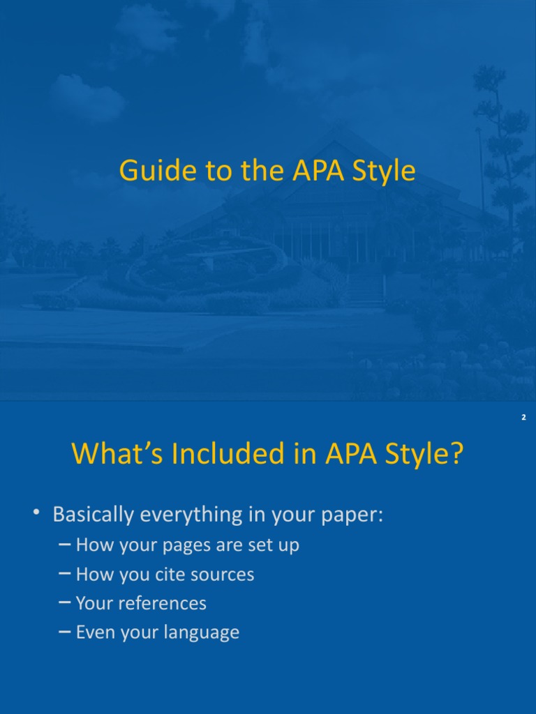Comprehensive APA Style Guide | PDF | Apa Style | Citation