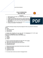 Ujian Pragmatik Sesi 2 (Nur Atika Marzhanda A11119195)