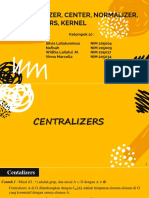 Struktur Aljabar Centralizers, Center, Normalizers, Stabilizers Dan Kernel